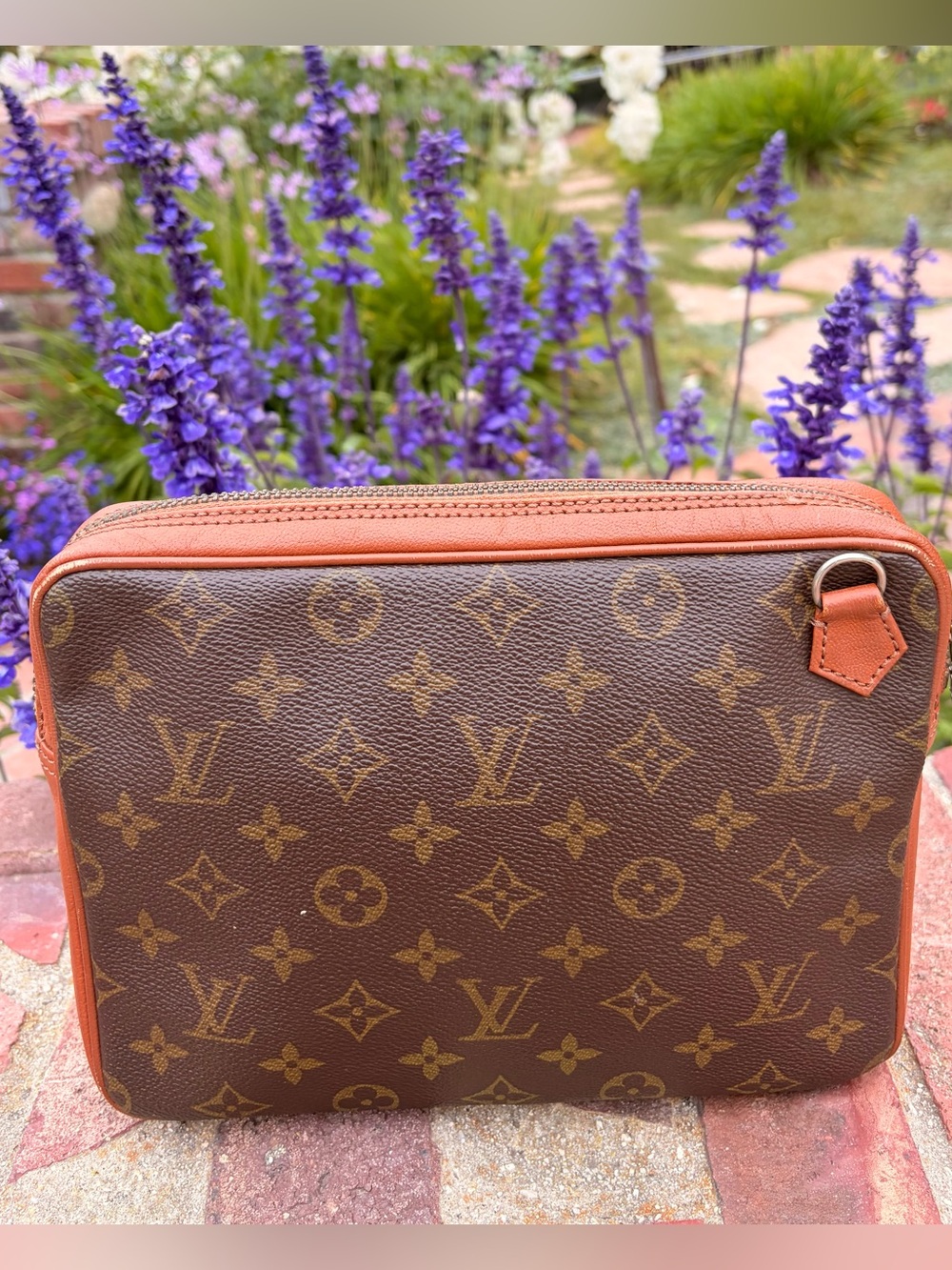 Authentic Louis Vuitton Monogram Vintage 1984 Clutch Purse No Strap - Picture 3 of 12